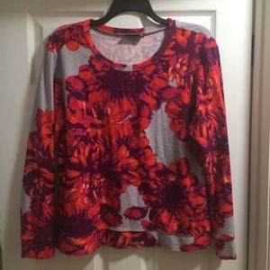 Bright floral unique sweatshirt